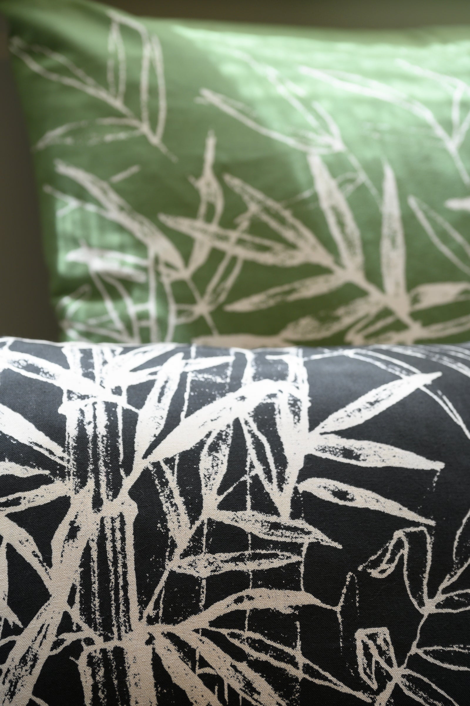 Bamboo Print | Cushion Cover