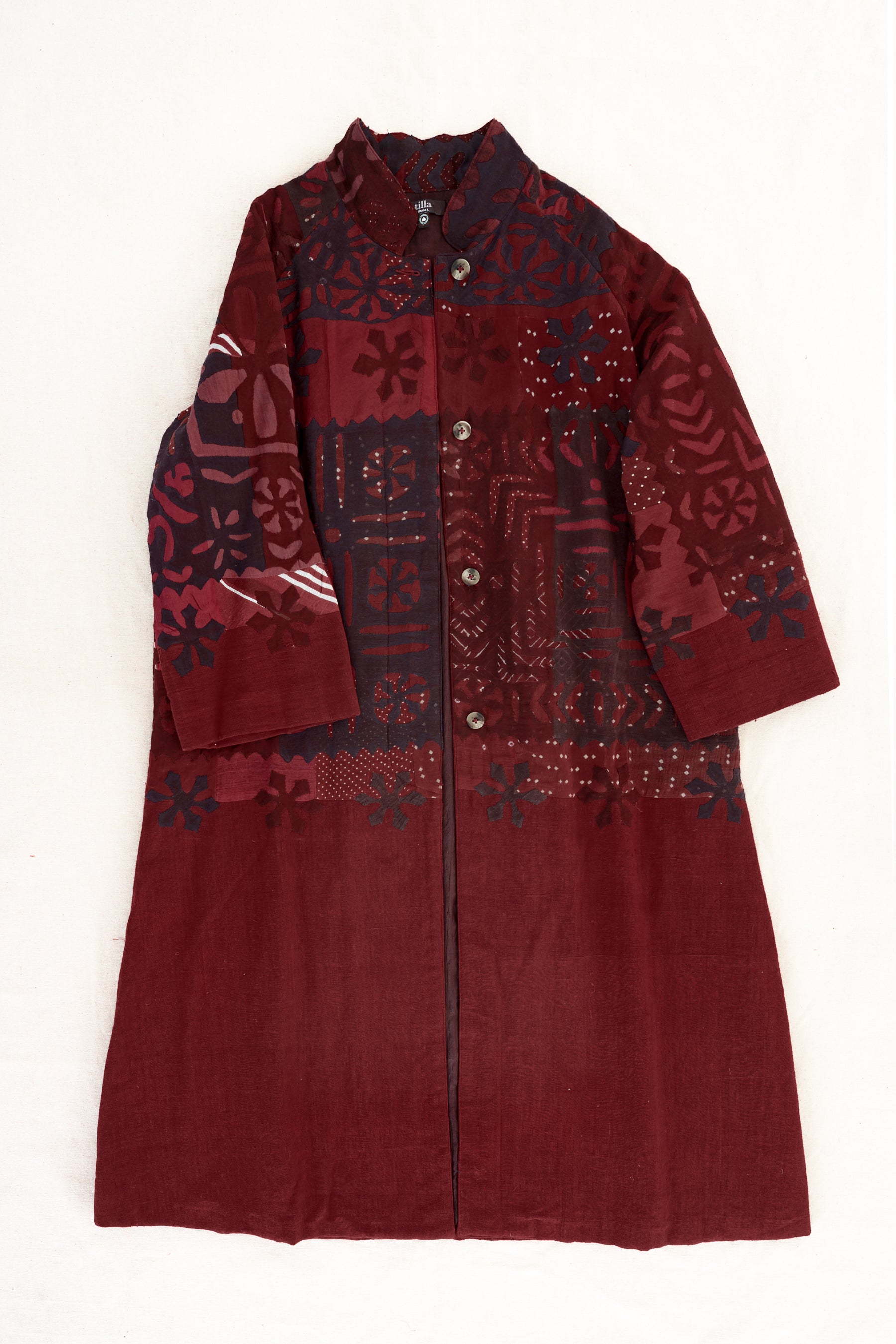Sufiyan Long Jacket | Madder