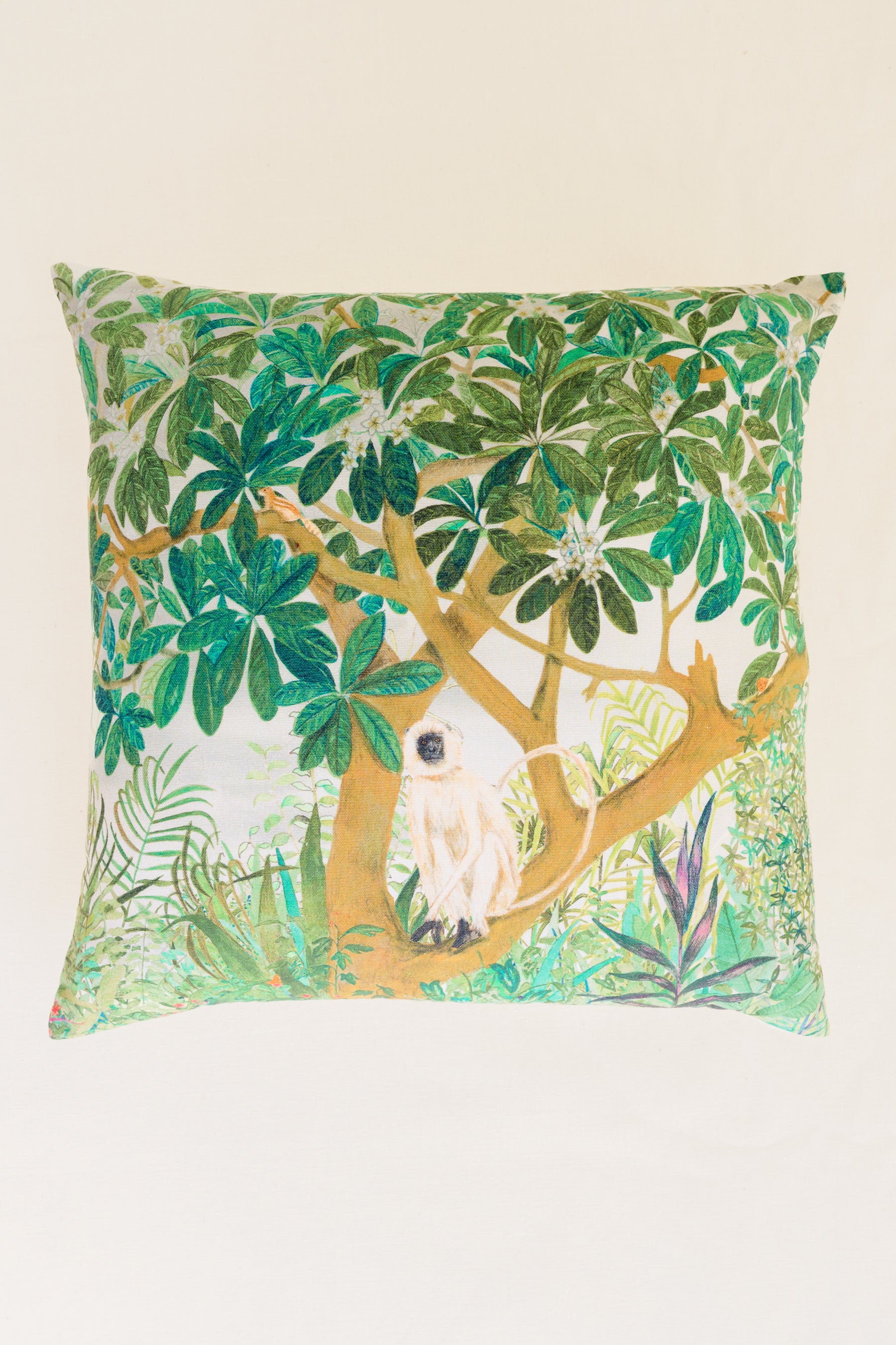 Champa with Langur | Cushion Cover