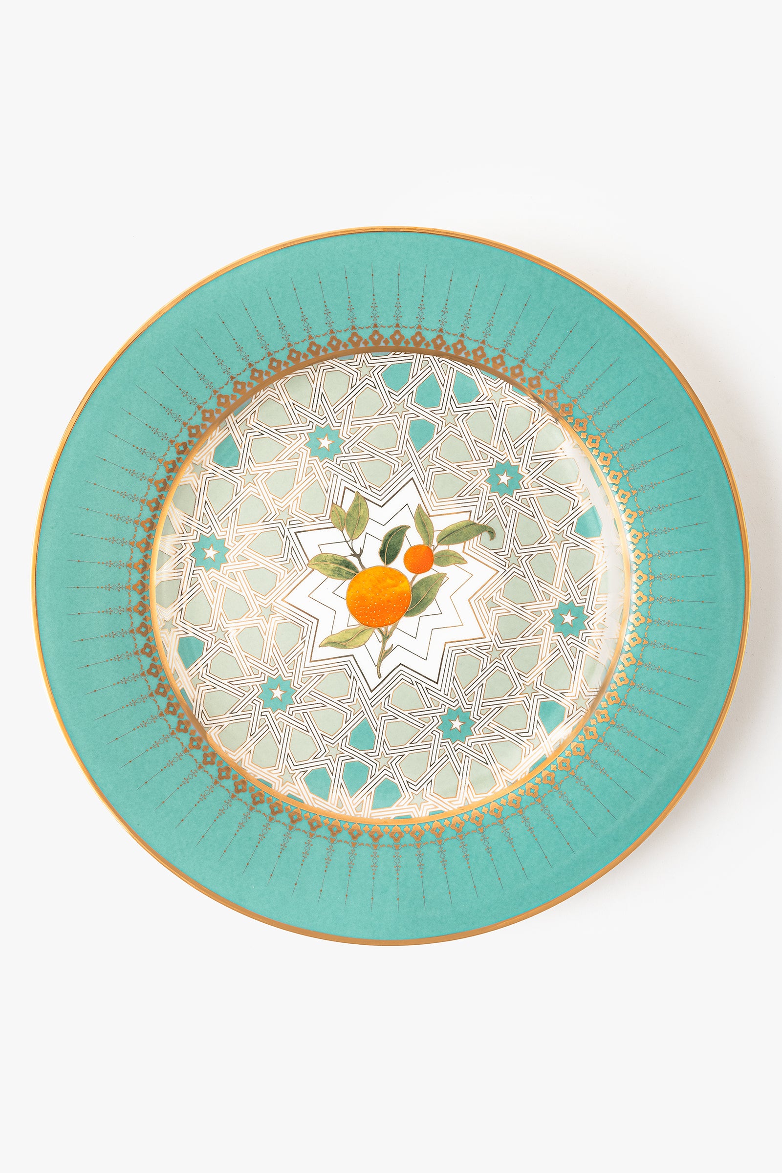 Tangerine Charger Plate