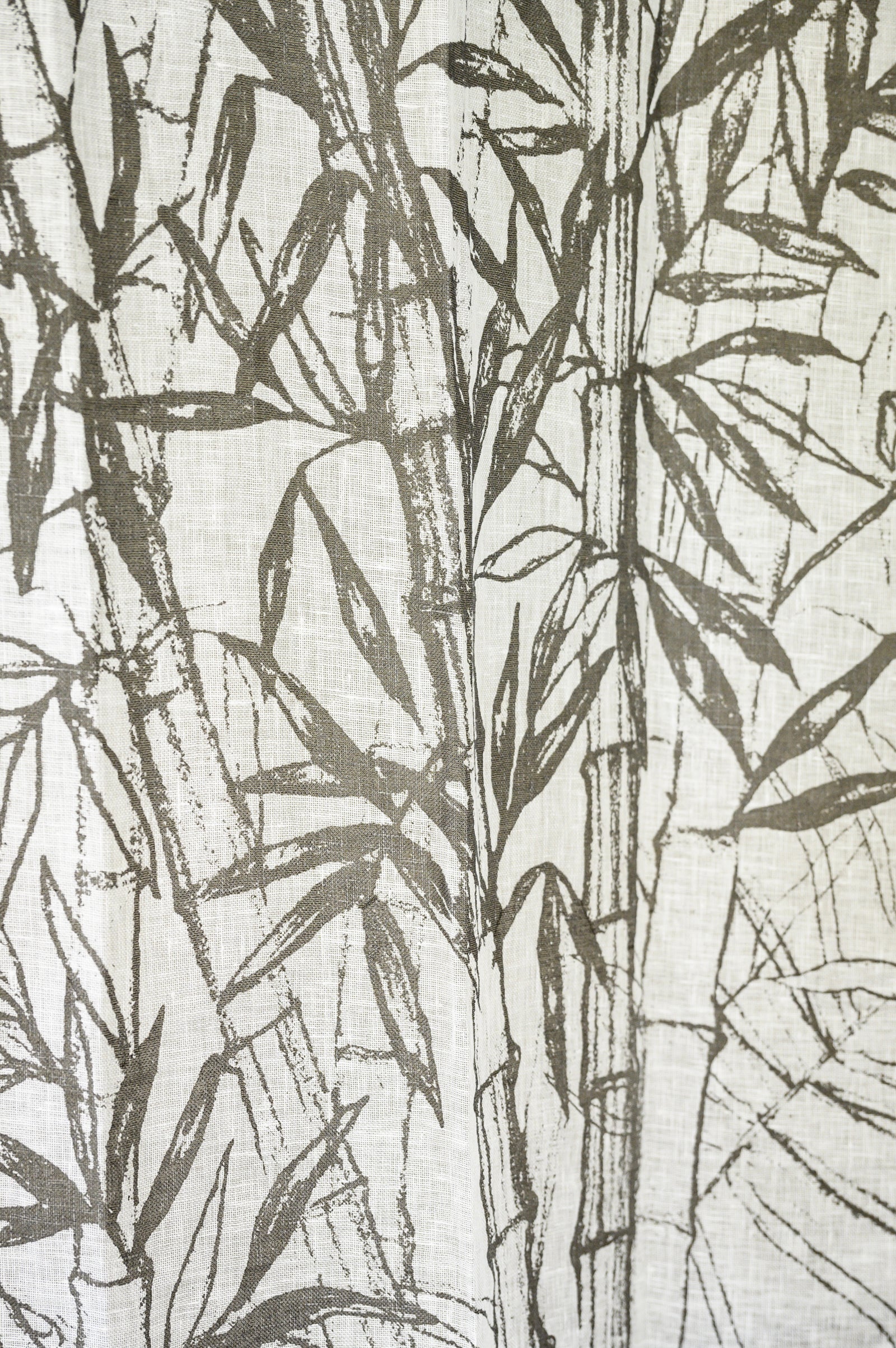 Bamboo Print | Blinds & Drapery