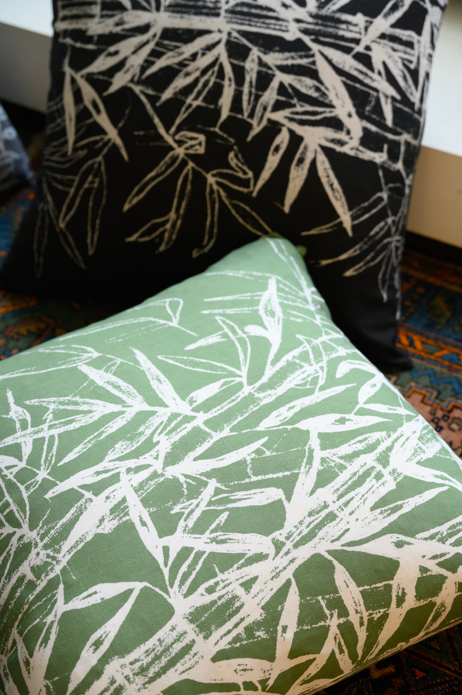 Bamboo Print | Cushion Cover